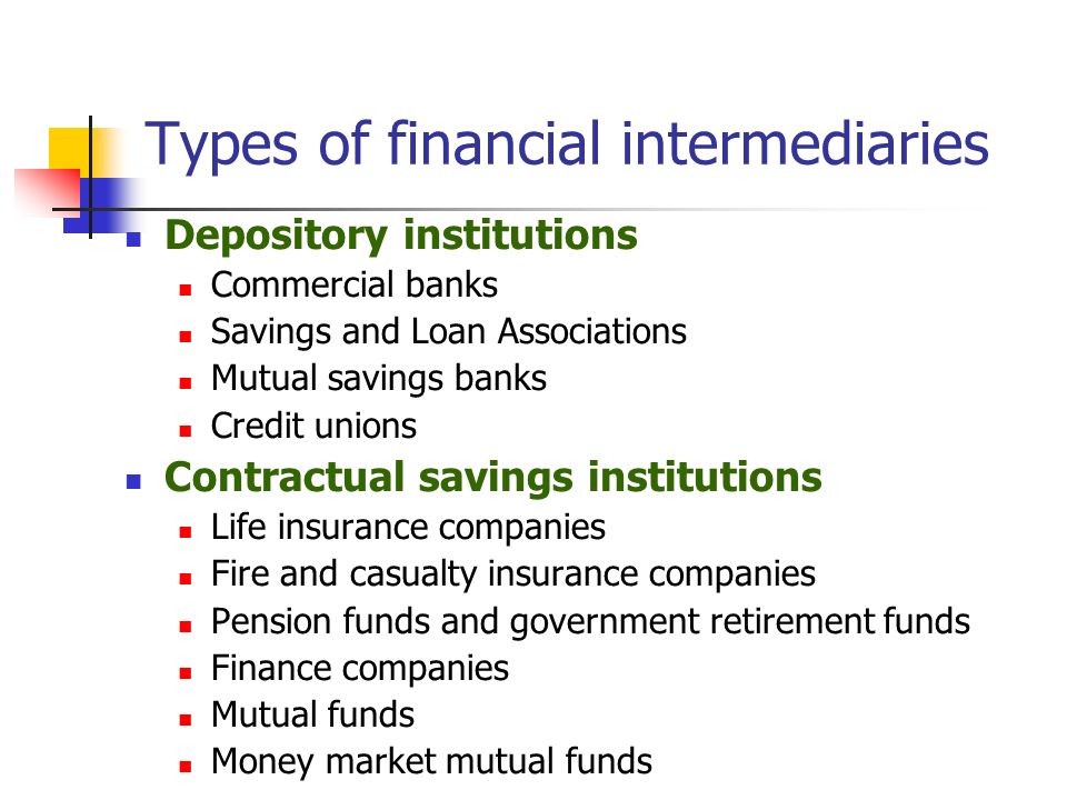 are insurance companies financial institutions